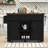 Elegant Farmhouse Kitchen Island with Built-in Power Supply and Drop Leaf Tabletop-1302797853