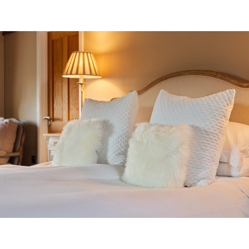 Sheepskin Cushion With Filling