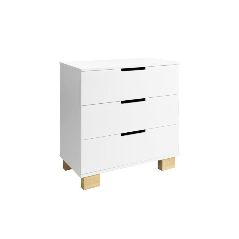 Modo Changing Table Dresser, White/Natural