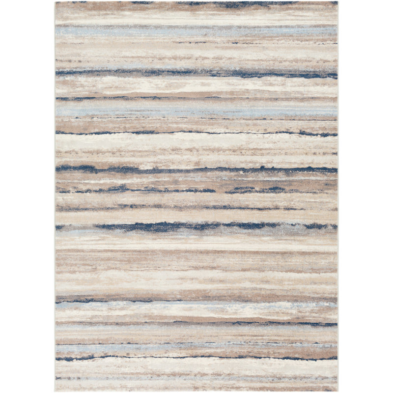 Striped Area Rug, Rectangle 140 x 200cm