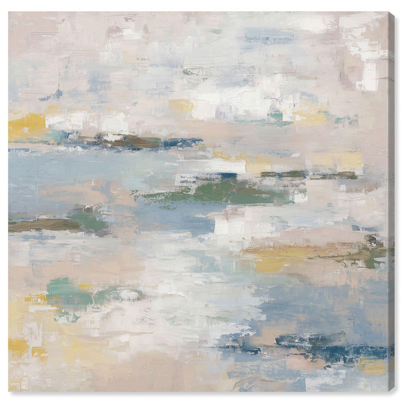 «Tranquil Harbor I», reproduction d'art sur toile par Art Remedy, tendue sur châssis, 16 x 16, Toile tendue avec châssis