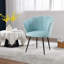Afifah Scallop Barrel Occasional Accent Chair-567391867