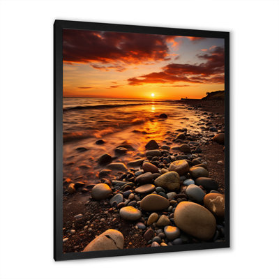Hurless Beach Sunset Golden Hour Glow