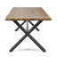 Table basse d'extérieur en bois d'acacia (table basse incluse, sans chaises)