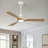 Karlena 52'' Ceiling Fan with LED Lights and Remote Control-202157241