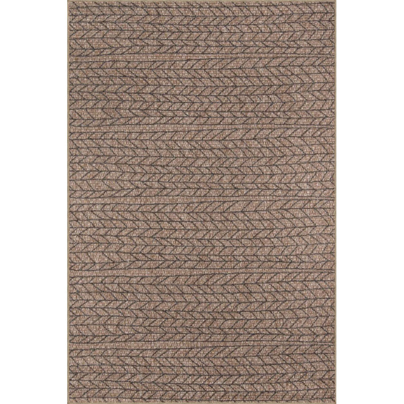 Machine Washable Pattern Decorative and Washable Rug, Round 4'11" Rug Pad Included