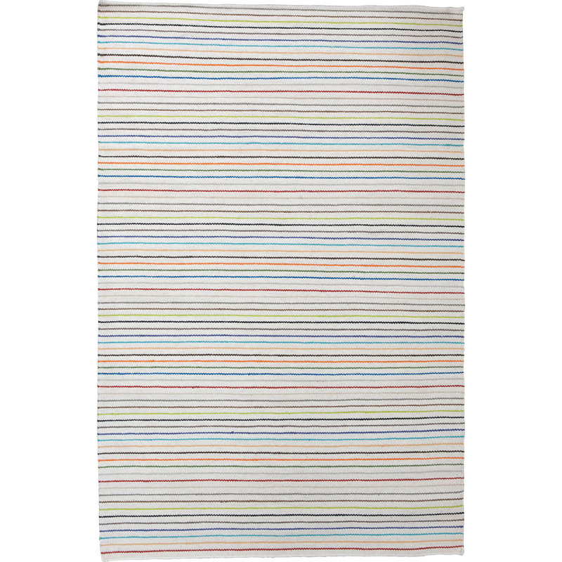 Deason Striped Wool Hand Woven Area Rug, Runner 80 x 280cm