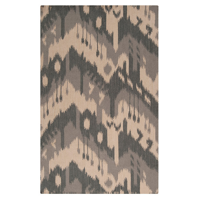Pottsville Wool Ikat Indoor Rug, Runner 2'6" x 8'