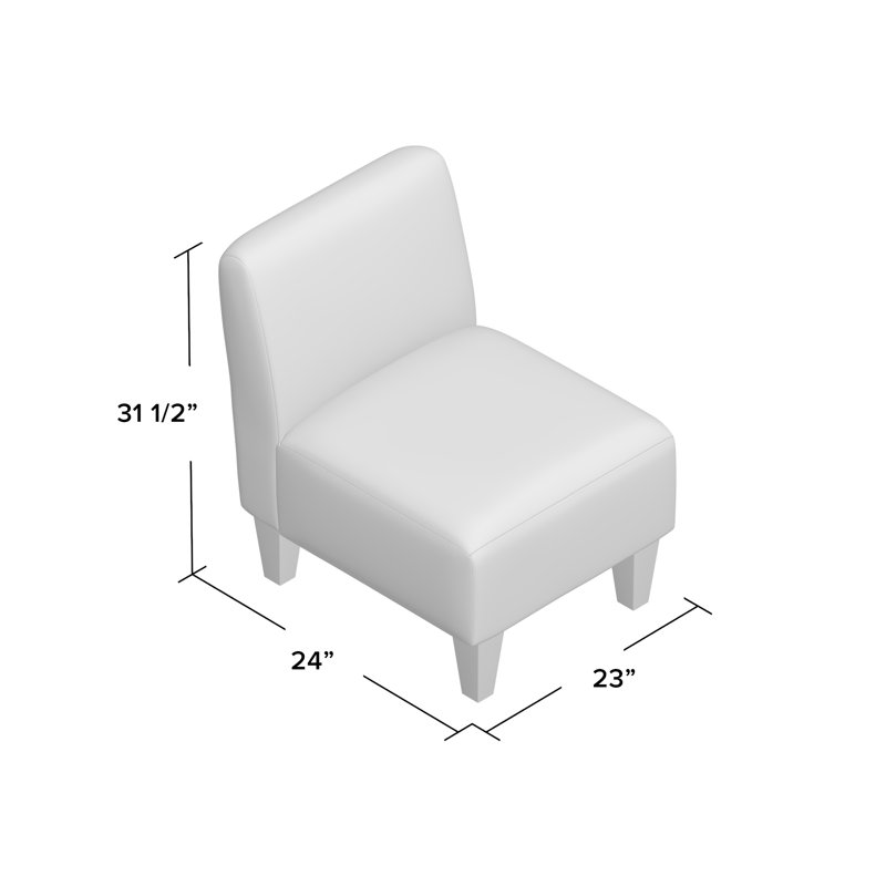 Wadhurst Upholstered Slipper Chair, Toulan Taupe Twill, Brown