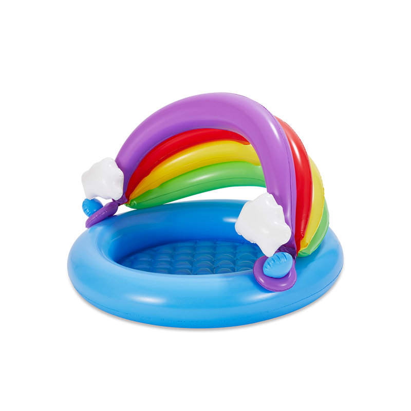 Summer Waves Round Kiddie Pool 11.3'' H x 21'' W x 21'' L