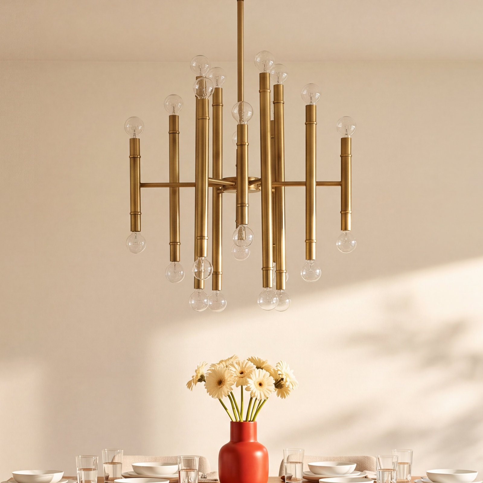 Hammons 24 - Light Dimmable Sputnik Chandelier