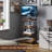 4-Tier AV Media Stand Corner Shelf Wooden Corner Shelves Component Cabinet Stereo Audio Rack Stand