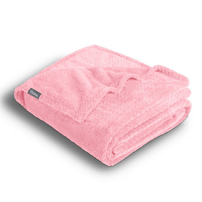 Textured Microplush Blanket