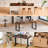 Whole-piece Particle Board Table Top Wood Countertop For Standing Desk Diy-107981647-107981651
