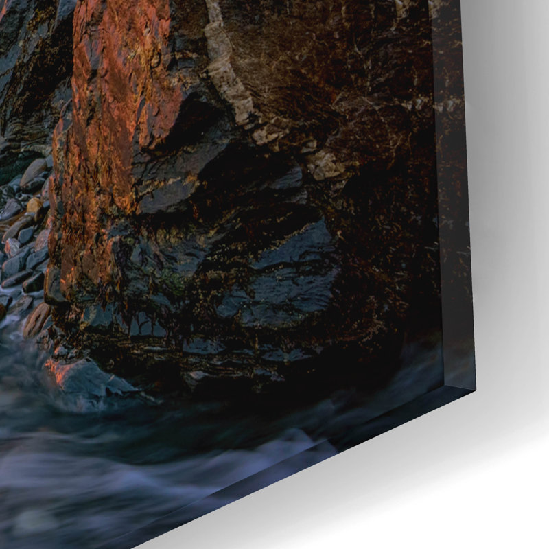 Art mural en verre Highland Dunes, H 12 po x l 16 po x P 0,13 po