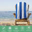 Paquet de 6 serviettes de plage (rayures) (format 30 x 60) surdimensionnées, 100% coton filé à anneaux, grandes serviettes de piscine très absorbantes, séchage ultra doux et rapide, serviettes de bain-99469160