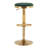 Kameron Swivel Upholstered Adjustable Height Counter Stool with Metal Frame-351748266
