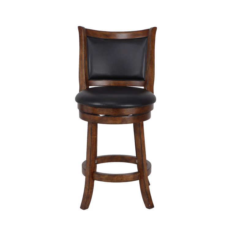 Jeven Swivel Upholstered Counter Stool, Counter Stool (24" Seat Height)
