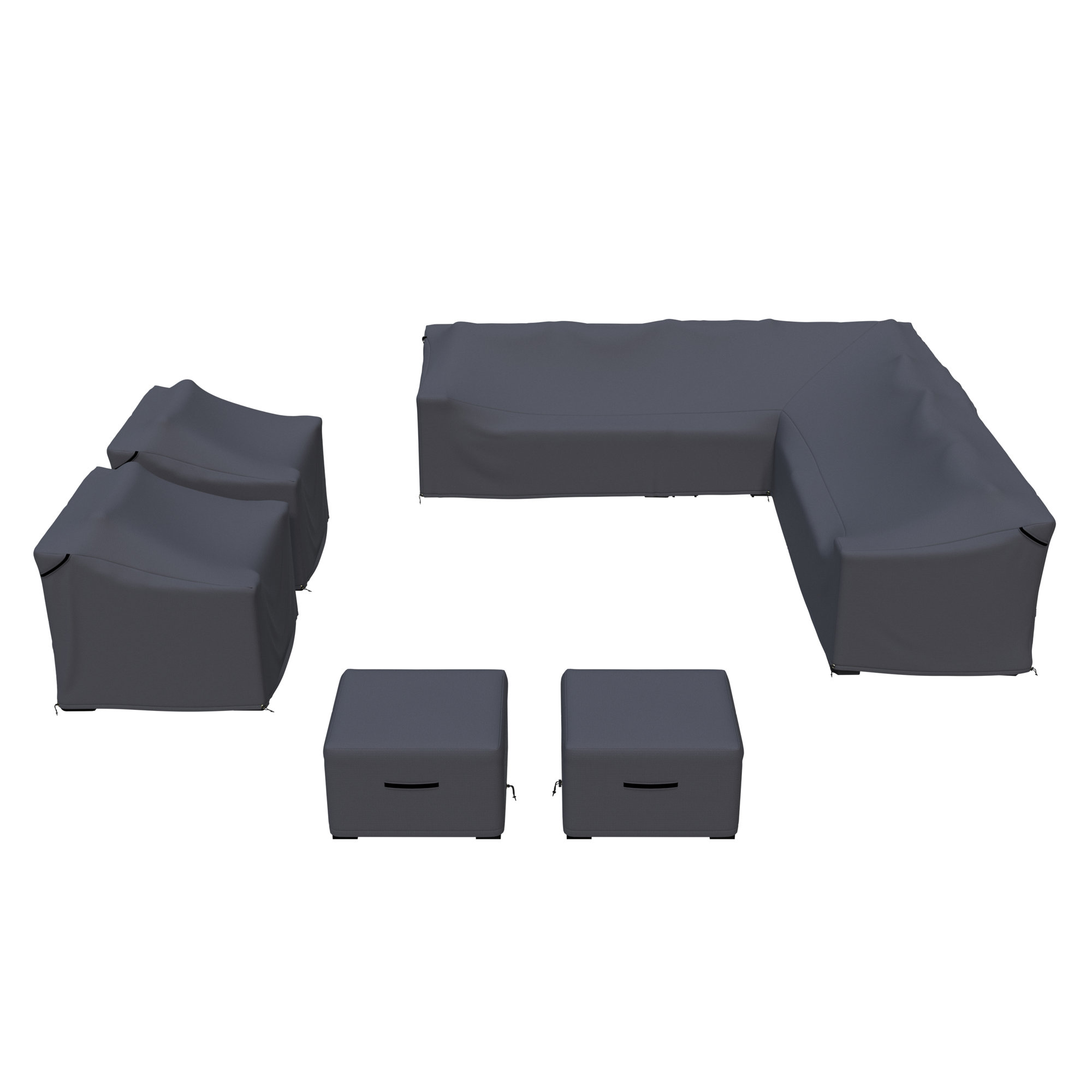 Eloisa Wicker Patio Conversation Sets Group Seating Outdoor Furniture Covers