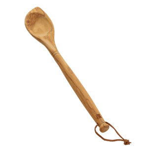 Cuillère de coin et grattoir Sabatier Olivewood, 14 po