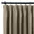 TWOPAGES Lined Curtain Faux Linen Pinch Pleat Curtain-1274484899-1246392007