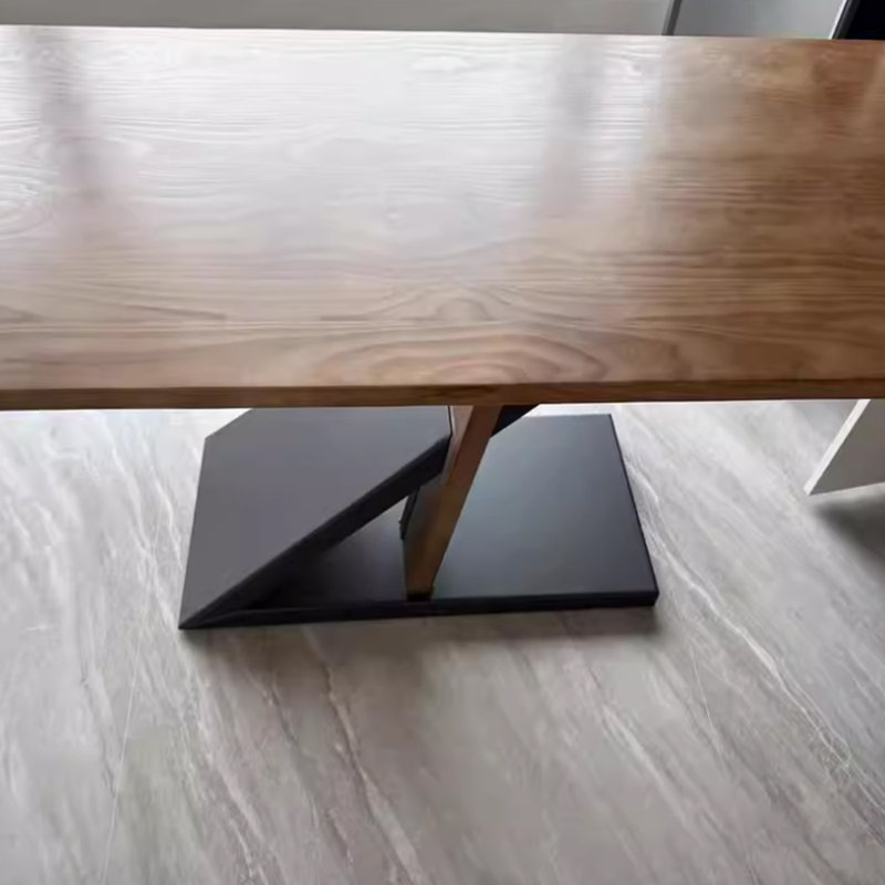 Modern large-panel office desk or study table, 29.52" H x 62.99" W x 27.55" D