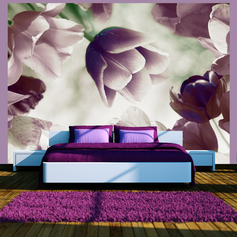 Heavenly Tulips 1.93m x 250cm Wallpaper, 300 cm x 231 cm