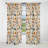 Vintage Scandinavian Charm I - Midcentury Curtain - Blackout Geometric Curtain - 1 Panels-107539187