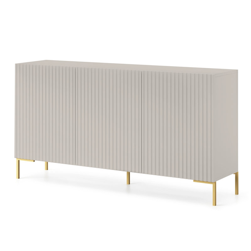 Linea 140cm Sideboard, Grey