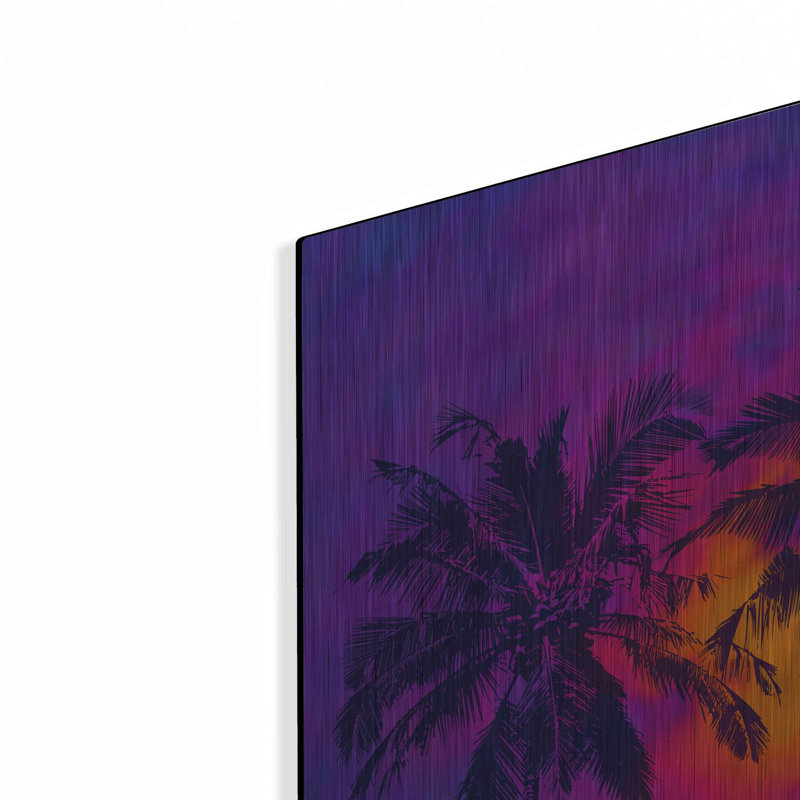 «Good Night Florida», art mural en métal, H 24 po x l 24 po