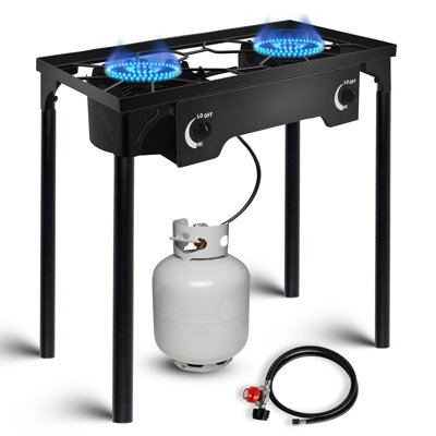 2-Burner High Pressure Propane Outdoor Stove