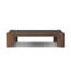 Soho Outdoor Coffee Table-Stained Saddle Brown