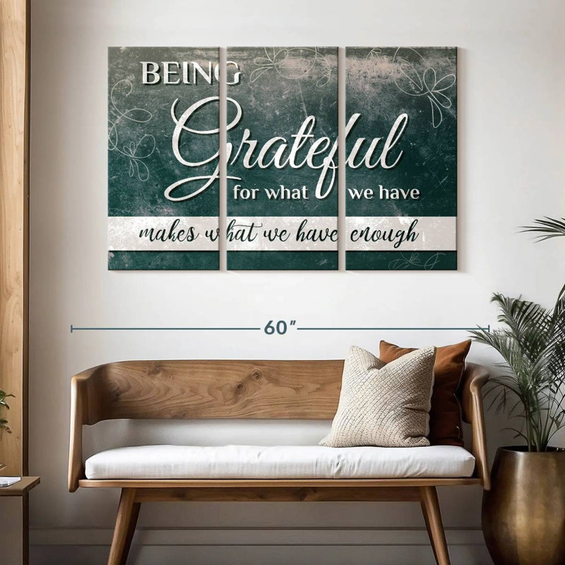Citation Tergel Being Grateful, H 32 po x l 50 po