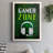«It's Game On IV», reproduction d'art sur toile-88379715-88379714