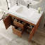 Meuble-lavabo autoportant moderne de 36 po avec plateau en pierre frittée, lavabo en céramique et rangement intelligent-1457769085