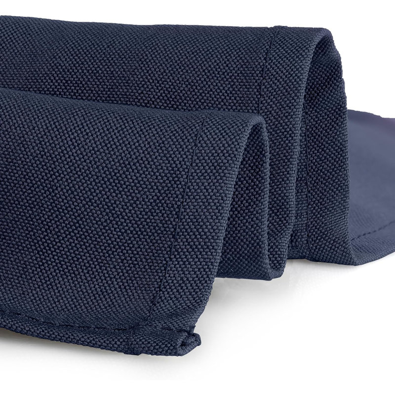 Alyea Dining Linens, 30" W x 42" L, Navy Blue