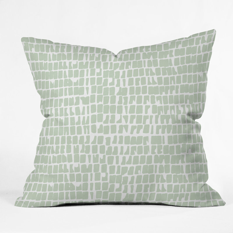 Iveta Abolina Cobbler Sage Throw Pillow, 16" x 16"
