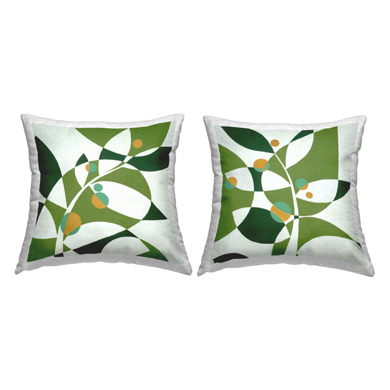 Abstract Outdoor Throw Pillow