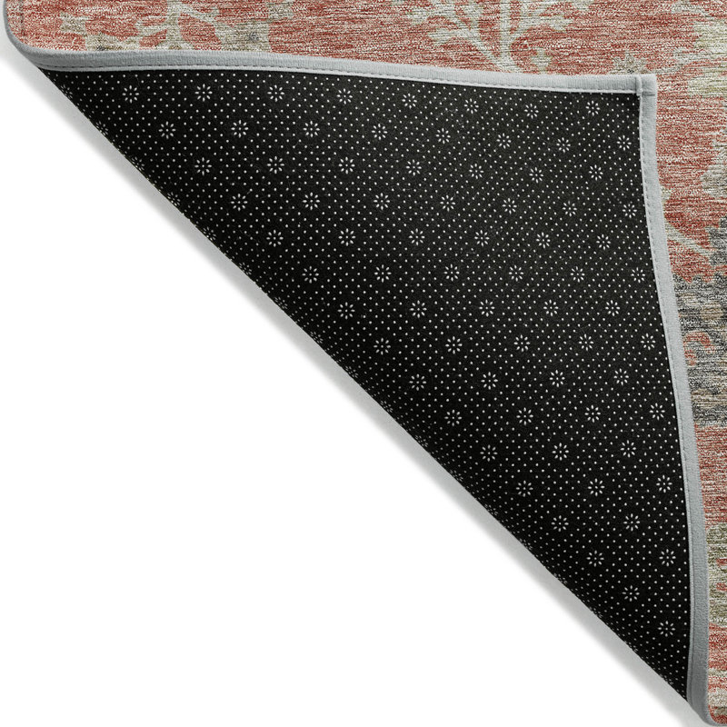Tapis corail Cicel lavable à la machine intérieur / extérieur ACN1156, Rectangle 1 pi 8 po x 2 pi 6 po