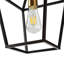 Luminaire suspendu linéaire à 1 lumière pour îlot de cuisine Makinley Farmhouse-298663582-309605632