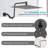 Rain Adjustable Shower Head 2.0 GPM GPM-86003579