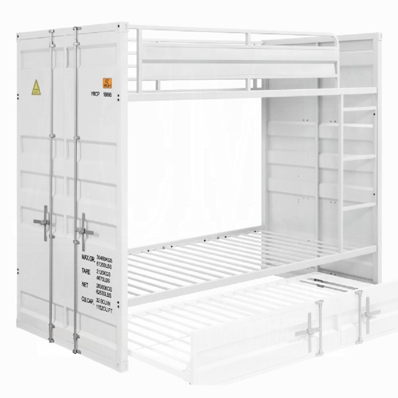 Lit superposé simple Kilroot, Blanc