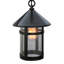 Luminaire suspendu cylindrique à 1 lumière
