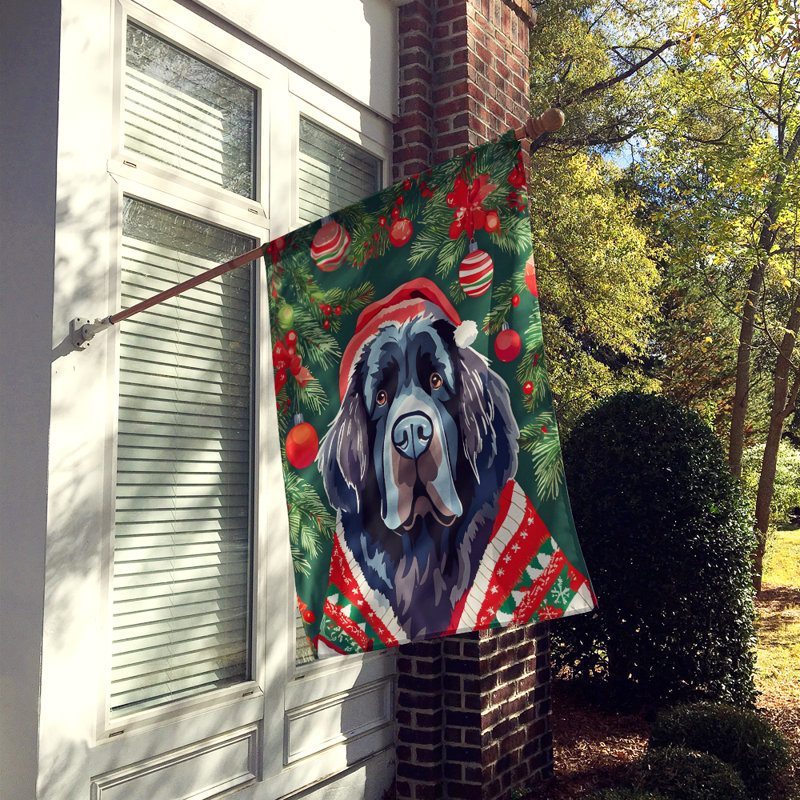 Double Sided Polyester Christmas, 40'' H x 28'' W