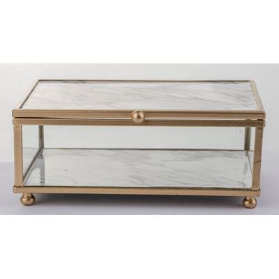 Glass Jewelery Box +