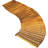 4'L Roll-Out Curved Hardwood Pathway-101921268-101921269