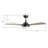 Wilkes 52'' Smart Ceiling Fan With Remote, Light Kit Included, orks With Google Assistant And Amazon Alexa,Siri Shortcut.-2073900978