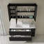 Armoire de salle de bain moderne et simple noire