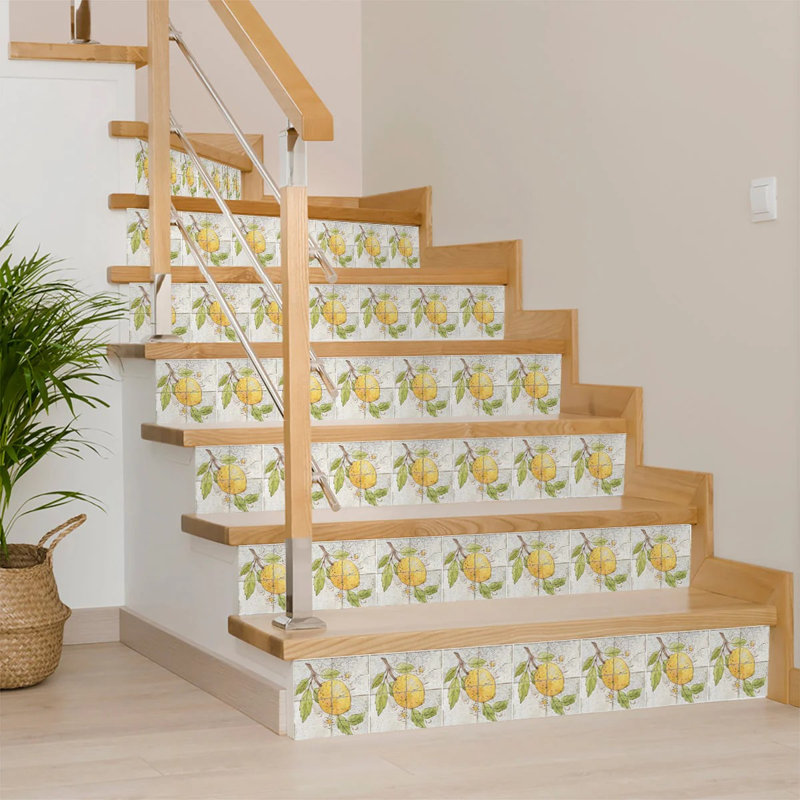 8'' W x 8'' L Vinyl Peel and Stick Mosaic Tile