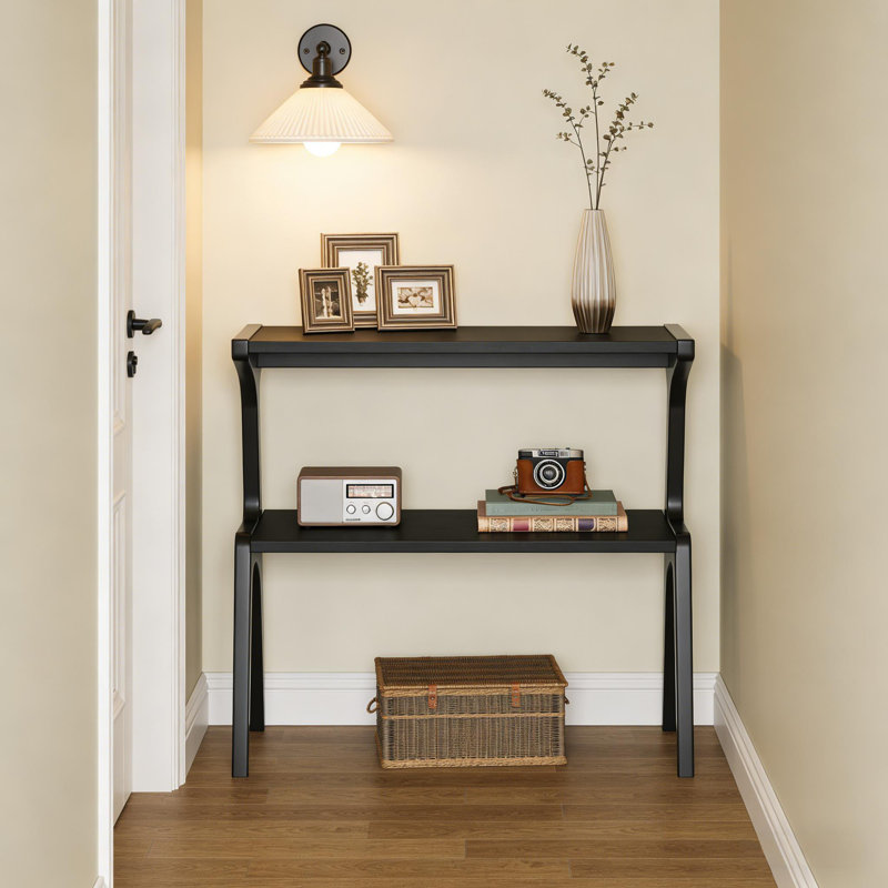 Wooden Bedside,Sofa Table,2-Tier Side Table,End Table